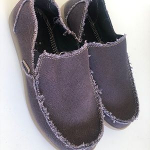 Men’s Canvas CROC slides